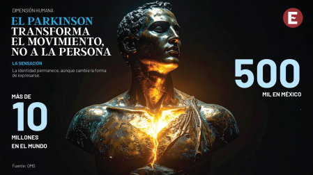 Busto de escultura de bronce con luz cálida emergiendo desde el interior del pecho y la cabeza, simbolizando la permanencia de la identidad más allá de la enfermedad.