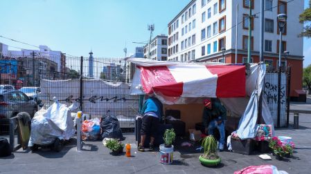 La mayoría de campamentos que atienden son en la alcaldía Cuauhtémoc, pero también hay en otras demarcaciones.