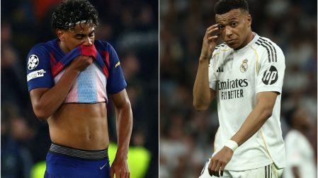Barcelona y Real Madrid están a las puertas de una eliminación en Champions League.