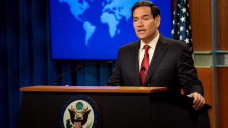 El secretario de Estado de Estados Unidos, Marco Rubio