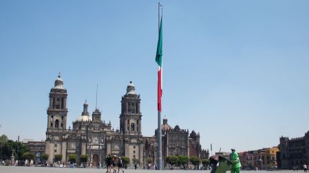 Imagen del Zócalo capitalino