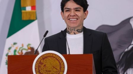 Junior H comenta en La Mañanera por qué dejó los narcocorridos
