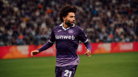 César 'Chino' Huerta regresó a la actividad con el Anderlecht.