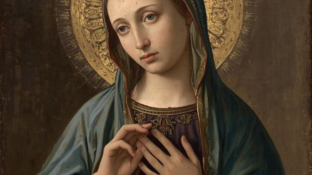 Qué santo se celebra hoy 24 de mayo: Virgen María el refugio en las causas difíciles