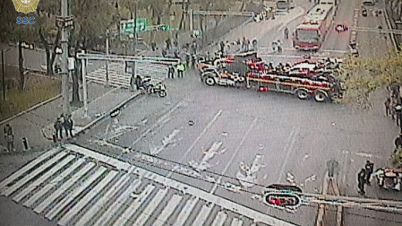 La Secretaría de Seguridad Ciudadana de la Ciudad de México confirma el cierre de Paseo de la Reforma