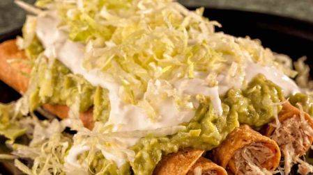 Receta de tacos de pollo dorados