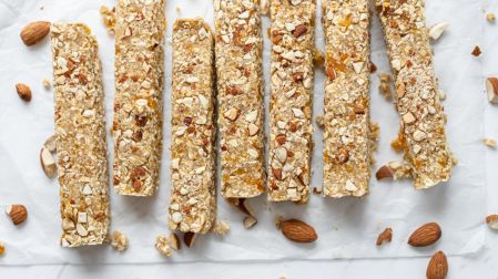 Receta de barras de avena caseras