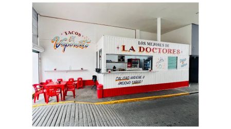 Puesto de El Vaporcito en la Doctores.