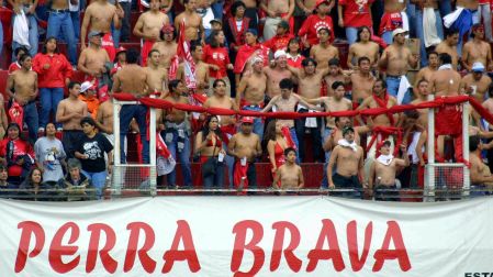 Los miembros de la porra La Perra Brava, de los Diablos Rojos del Toluca, fue la primera que comenzó con celebraciones de quitarse la playera para celebrar goles de su equipo.