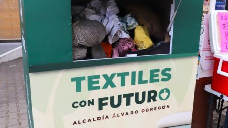 ÁLVARO OBREGÓN LANZA “TEXTILES CON FUTURO AO” PARA RECICLAR ROPA