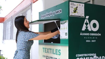 ÁLVARO OBREGÓN LANZA “TEXTILES CON FUTURO AO” PARA RECICLAR ROPA