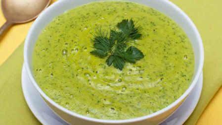Receta de crema de espinacas