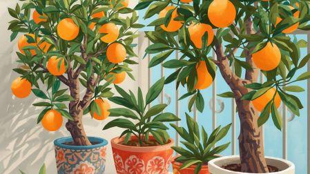 Cómo cultivar naranjas en una maceta