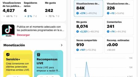 Estadísticas de TikTok