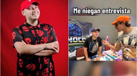 Héctor Ireta de Alba le negó una entrevista a un creador de contenido.