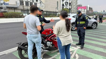 La Secretaría de Seguridad Ciudadana (SSC) advirtió que las revisiones continuarán de manera aleatoria