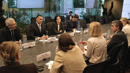 El titular de la SSPC, Omar García Harfuch, sostuvo una reunión con Kaja Kallas, Alta Representante de la Unión Europea para Asuntos Exteriores y Política de Seguridad