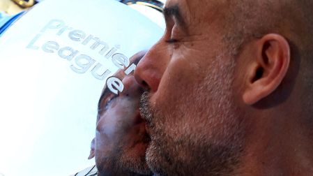 Pep Guardiola consiguió seis Premier League con el Manchester City