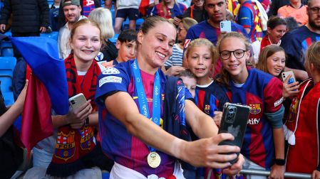 Ewa Pajor se convirtió en la séptima goleadora histórica de la Champions League femenina, con 44 goles