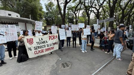Los alumnos se plantaron desde el jueves.