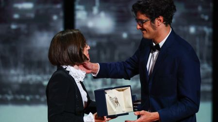 Federico Luis recibió la Palma de Oro por su cortometraje: Para los contrincantes.