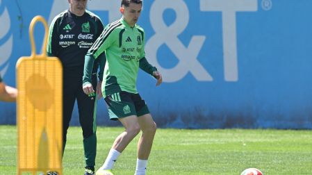 Alvaro Fidalgo reportó con la Selección Mexica de cara al Mundial 2026