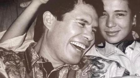Yolanda Andrade y Julio César Chávez.