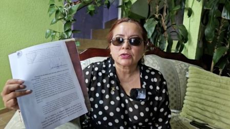 Haydee Liria, madre de Carlos Abdiel.