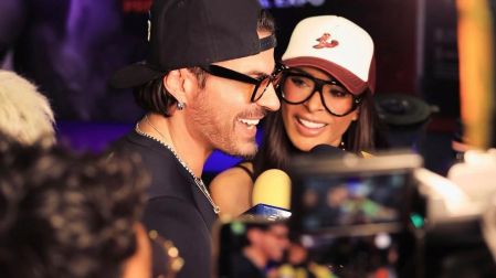 Galilea Montijo e Isaac Moreno.