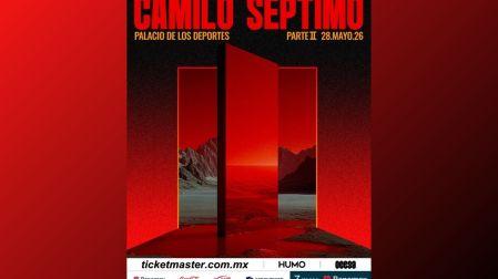 Camilo Séptimo en el Palacio de los Deportes horario, objetos prohibidos y posible setlist