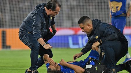 Adalberto ‘Coco’ Carrasquilla salió lesionado el pasado domingo en la final entre Cruz Azul y Pumas
