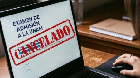 Examen de admisión a la UNAM en línea.