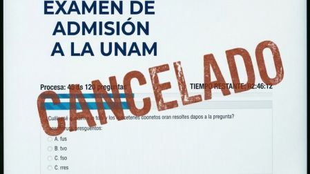 Examen de admisión a la UNAM en línea.
