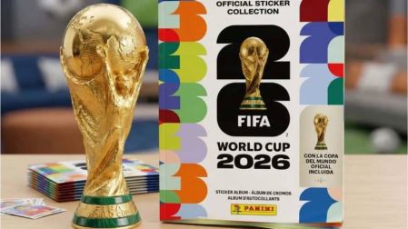 El álbum Panini original del Mundial 2026.