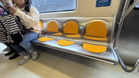 Asientos del Metro CDMX