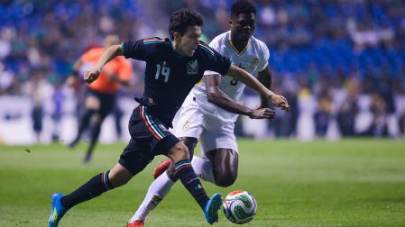 Gilberto Mora reapareció con la Selección Mexicana en el duelo contra Ghana