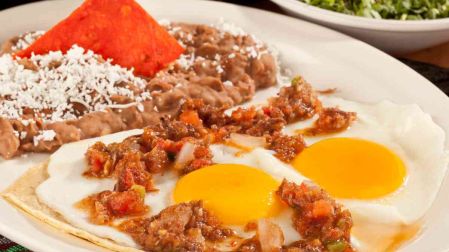 Receta de huevos motuleños
