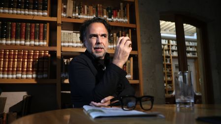 27 de mayo del 2026.   sesión de fotos con el director de cine González Iñárritu "el negro". foto Salomón Ramírez sra