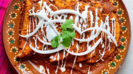 Receta de enchiladas mineras estilo Guanajuato