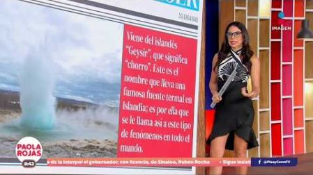 Protección Civil de Michoacán confirmó la presencia de una manifestación hidrotermal o “géiser” en el estado. Pero, ¿Qué es un géiser y cuál es su origen? La maestra Paola te lo explica.
#NoticiasImagen #PaolaRojasDPC De Pisa y Corre con Paola Rojas de lunes a viernes a las 8:00 am por Imagen Televisión.
Visita también nuestra página www.imagentv.com
O en las redes De Pisa y Corre:
Instagram: https://www.instagram.com/depisaycorretv
TikTok: https://www.tiktok.com/@depisaycorretv
X: https://twitter.com/PisayCorreTV
Facebook: https://facebook.com/depisaycorretv
O en nuestras redes de Imagen Noticias:
Instagram: https://www.instagram.com/imagentvnoticias
TikTok: https://www.tiktok.com/@imagennoticias
X: https://twitter.com/imagentvmex
Facebook: https://facebook.com/ImagenTVNoticias
¡Déjanos tus comentarios, da like, comparte y suscríbete!