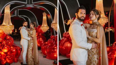 Marcela Mistral emocionó a los invitados con un video sobre su historia de amor.