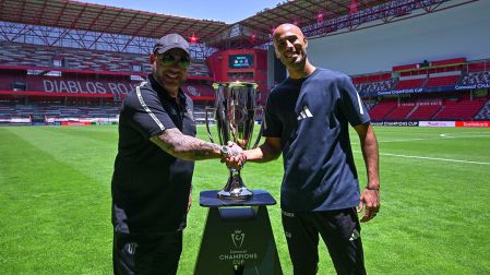 Antonio Mohamed y Guido Pizarro, listos para la final de la Copa de Campeones Concacaf