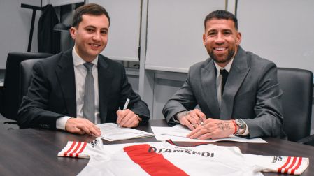 Otamendi llega a reforzar el protecto deportivo de River Plate