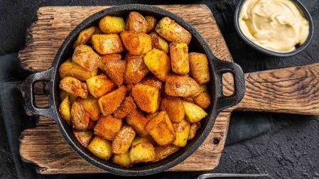 Receta de papas bravas