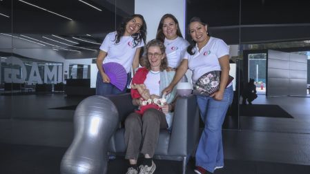 Ciudad de Mexico a 13 de mayo de 2026. Integrantes del Colectivo Doula durante su visita a Ciudad Imagen. Foto: Pavel Jurado Canseco