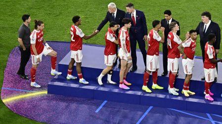 Arsenal perdió la final de la Champions League ante el PSG