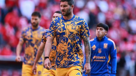 Gignac se mostró muy serio en su último partido con Tigres