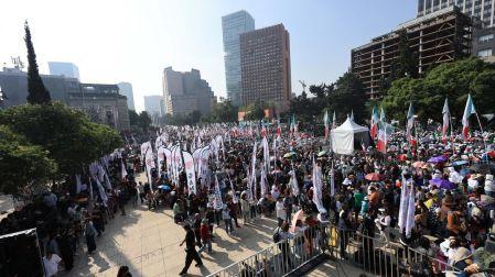 La mandataria aseguró que la oposición en México orquesta un movimiento encabezado a desestabilizar al gobierno mexicano.