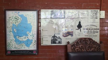 Los planos que se encuentran dentro de los baños termales