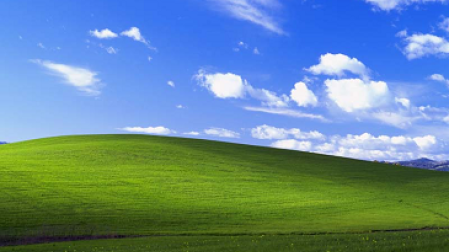 Bliss, el famoso fondo de pantalla de Windows XP